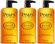 Pears Original Body Wash Pure & Gentle Wash With Natural Oils 500ml x 3