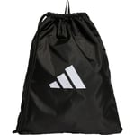 adidas Tiro League Gym Sack Black School Travel Training Zip Pocket Bag Backpack