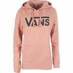 Hættetrøje til Kvinde Vans Drop Logo Pink S