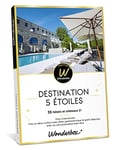 Wonderbox - Coffret Cadeau - Séjours - Destination 5 Étoiles - 1 Ou 2 Nuit(s) avec Dîner Gastronomique Et Petit Déjeuner, avec Ou sans Activité Bien-être