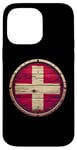 Coque pour iPhone 14 Pro Max Drapeau vintage de la Suisse vieilli Proud Swiss Patriot