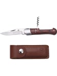 Laguiole hunting pocket knife with corkscrew incl. case