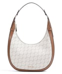 Michael Kors Preston Hobo bag ivory/brown