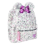 CERDÁ LIFE'S LITTLE MOMENTS - Minnie Mouse | Sac a Dos Minnie - Sac a Dos Enfant Peluche - Dimensions 28 x 33 x 12 cm Blanc