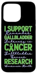 Coque pour iPhone 15 Pro Max Je Soutien La Recherche Sur Le Cancer De La Vésicule