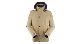 Veste lafuma impermeable jaipur gore tex fleece homme beige