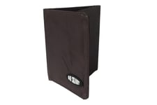 Big Skinny Men's Tri-Fold Slim Wallet, Holds Up to 25 Cards, Brown