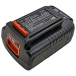 Batteri LBX1540 till Black + Decker 40V motorsågar och trädgårdsverktyg