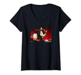 Womens Sonic the Hedgehog, Fearless: Year of Shadow - Stand Alone V-Neck T-Shirt