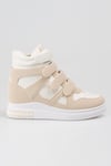 Colour Block High Top Velcro Fashion Trainers