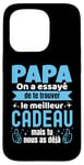 Coque pour iPhone 15 Pro Papa Cadeau Pour La Fete Des Pere Cadeaux Anniversaire Homme