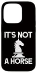 Coque pour iPhone 14 Pro Échecs - It's Not A Horse