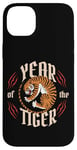 iPhone 14 Plus Year of the Tiger Fierce Traditional Vintage Chinese Zodiac Case