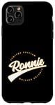 Coque pour iPhone 11 Pro Max Funny Personalized First Name Design for Ronnie