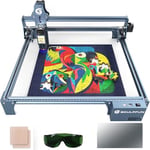 SCULPFUN S9 Gravure laser, Graveur laser à effet 90W, découpe de gravure laser sur bois, mise au point précise, tout en métal, grande zone de sculpture 410 * 420mm