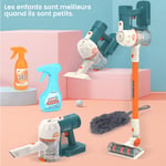 Merkmak - Outils de Nettoyage Enfant Balai Jouet Aspirateur pour enfant Jouets propres Aide a domicile