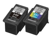 Canon PG-540 CL-541 Black & Colour Genuine Ink Cartridges for Canon PIXMA