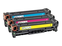 Agfaphoto - 3-Pack - Gul, Cyan, Magenta - Kompatibel - Tonerkassett (Alternativ För: Hp 312A, Hp Cf381a, Hp Cf382a, Hp Cf383a, Hp Cf440am) - För Hp Color Laserjet Pro Mfp M476dn, Mfp M476dw, Mfp M476nw