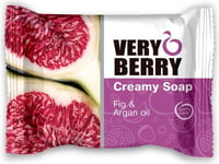 Creamy Soap VERY BERRY Fig extract & Argan oil for All Skin Type 100g 6619