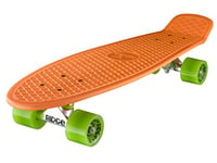 Ridge Retro 27 Skateboard complet Orange/Vert 27'' x 7,5'' - 69 cm