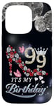 iPhone 14 Pro 99 Years Old It's My 99th Birthday Funny Shoes for Women Case