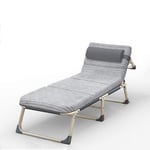 A/N Chaise Longue Pliante, Pont réglable 4 Position Pause déjeuner commodité Soleil Chaise Longue, Cour Camping Balcon Chaise,4