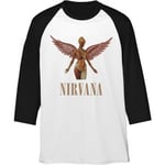 Nirvana Unisex Adult Triangle in Utero Raglan T-Shirt - L