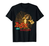 Madagascar Alex The Lion Text Poster T-Shirt