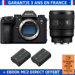 Sony A9 III + FE 24-50mm f/2.8 G + 2 Sony NP-FZ100 + Ebook '20 Techniques pour Réussir vos Photos' - Appareil Photo Professionnel