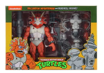 Teenage Mutant Ninja Turtles Cartoon - Triceraton Infantryman & Roadkill Rodney