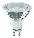 Sylvania 0029140 6w LED GU10 Bulb, 2700K, dimmable, 550lm, 36° beam