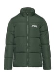 Jack & J S Jjmax Puffer Jacket Jnr Khaki Green