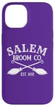 Coque pour iPhone 14 Salem Broom Company Costume de sorcière d'Halloween pour femme