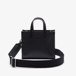 Lacoste Mini sac à main Chantaco en cuir Taille Taille unique Noir