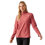 Regatta Womens Montes Half Zip Lightweight Microfleece Pullover Sweatshirt Top, Hardwearing & Comfortable - Perfect for Running, Hiking, & Walking Outdoors