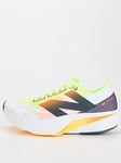 New Balance Women's Running FuelCell Rebel V4 Trainers - White/Yellow, White, Size 6, Women