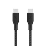 Belkin USB-C til USB-C 100W Vevd Ladekabel 3m