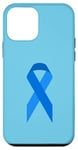 Coque pour iPhone 12 mini RUBAN BLEU ARC DE SENSIBILISATION DIABÈTE FEMMES HOMMES KIDS