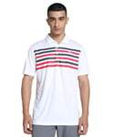 PUMA Polo Grint Homme, Blanc Brillant-Patrouille de Ski, XXL