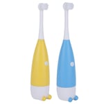 0.3W Kids Electric Toothbrushes Battery Powered Replaceable Brush Head Soft GHB