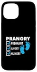 Coque pour iPhone 15 Prangry Enceinte En colère Faim Future Maman Grossesse