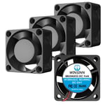 Ventilateur 40 mm 24 V sans balais 4020 40 x 20 mm pour refroidissement Creality Ender 3/Pro ¿ Haute vitesse (lot de 4)