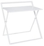 Habitat Compact Folding Office Desk - White