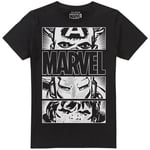 T-shirt Marvel  Heroes Eyes