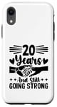 Coque pour iPhone XR 20 Years And Still Going Strong Wedding Anniv Couple marié