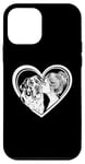 iPhone 12 mini Saint Bernard Mom Dog Art Valentine's Day Heart Case