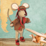 Corinne Lapierre Little Mouse The Aviator Felt Craft Mini Kit