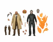 NECA Halloween 2 Ultimate Michael Myers & Dr Loomis 2 Pack 7" Action Figure Set