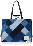 Liebeskind Sac de Courses, Cabas L Femme, Bleu Nuit, Large (HxBxT 34cm x 44cm x 20cm)