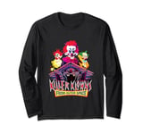 Killer Klowns from Outer Space Iconic Circus Klowns Poster Long Sleeve T-Shirt